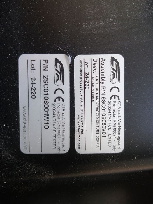 Estribo de banco duplo para campervan