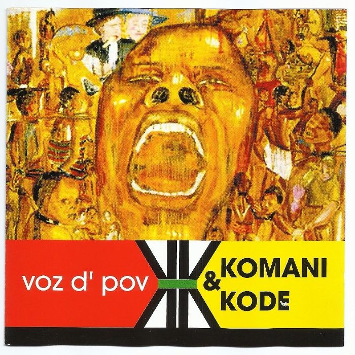 Komani & Kode - Voz D'Pov CD 2005 Hip Hop Tuga Criolo Raro