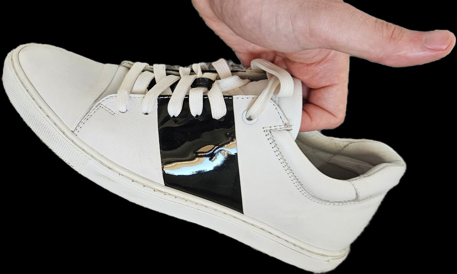 Buty sneakersy giacomo conti/ Domeno białe r.40
