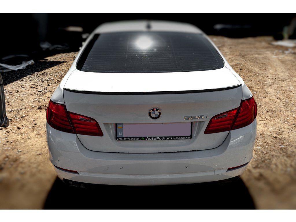 BMW 5 серія F-10 2010-2016 років. Спойлер LIP (Sunplex, чорний)