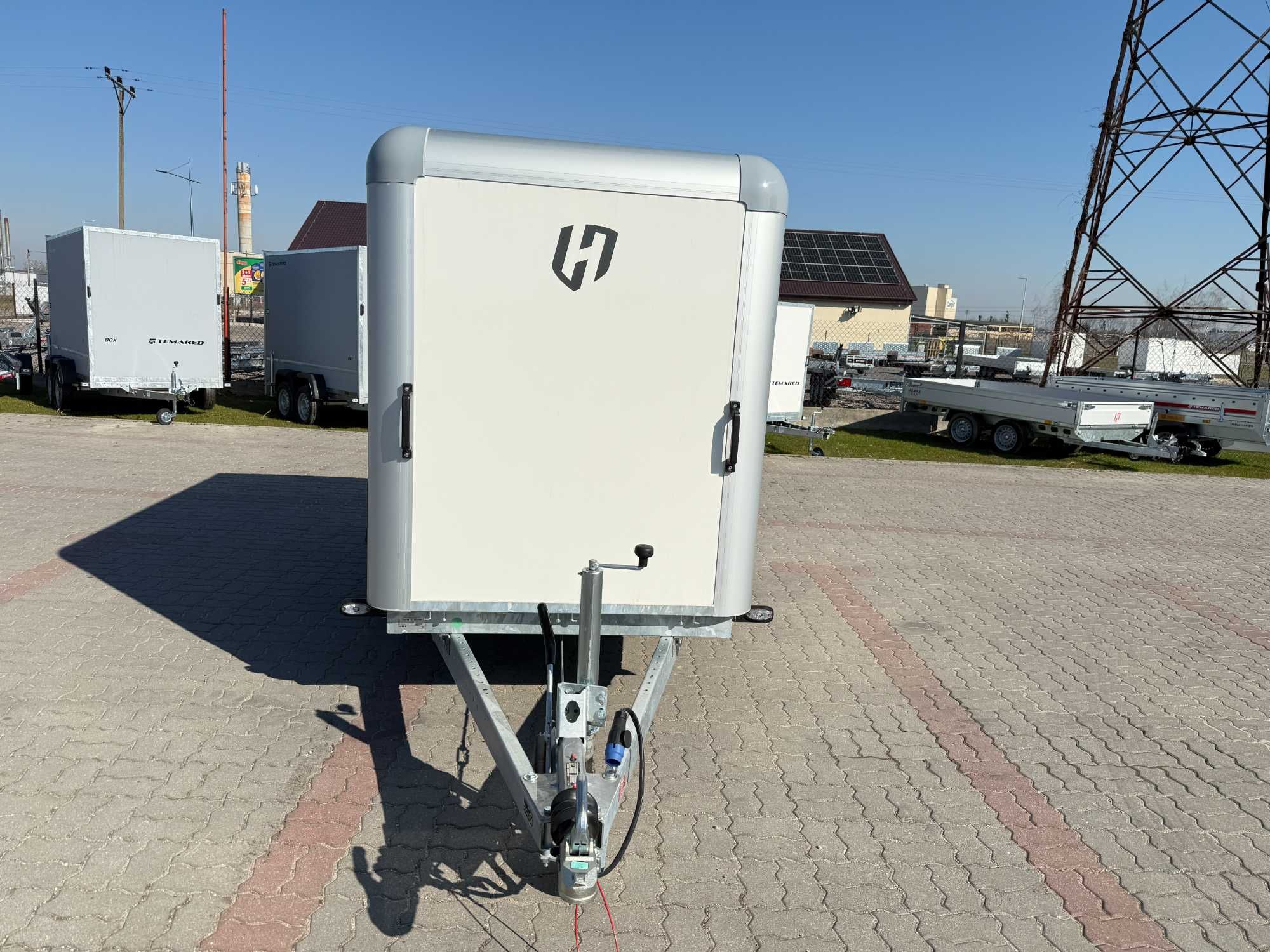 Przyczepa kontener 265x138x160 HENRA BOX DMC:1350kg,MARKA PREMIUM!