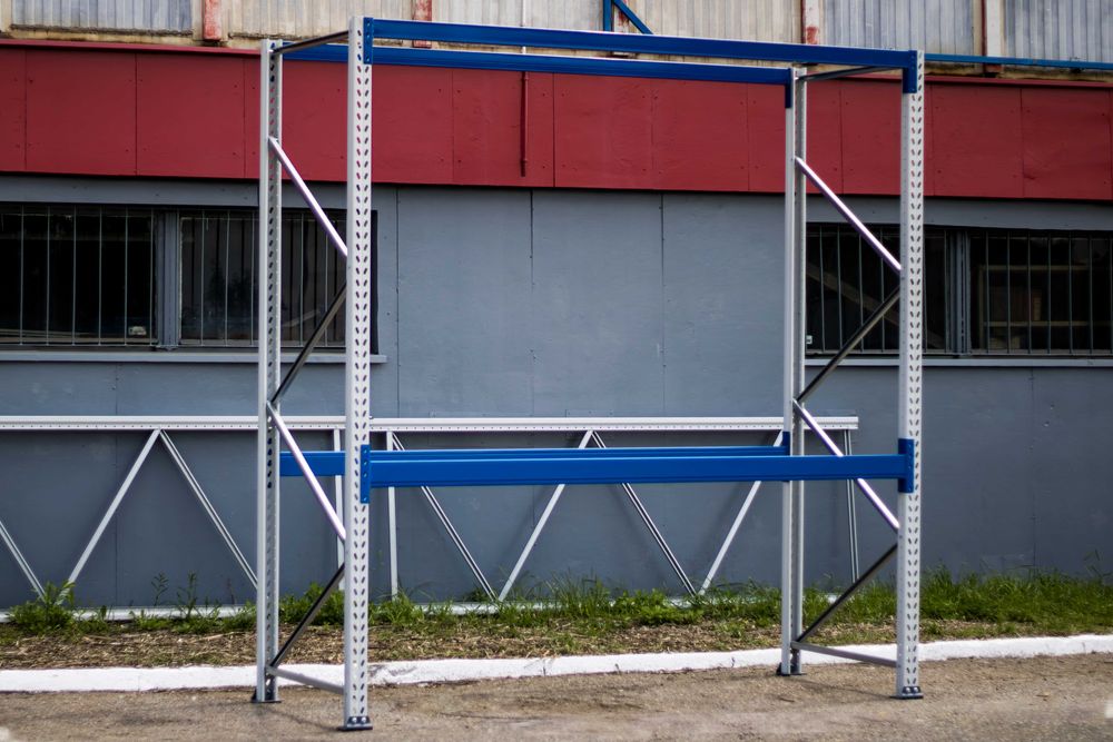 Regał magazynowy paletowy 3m. 12 palet. NOWY
