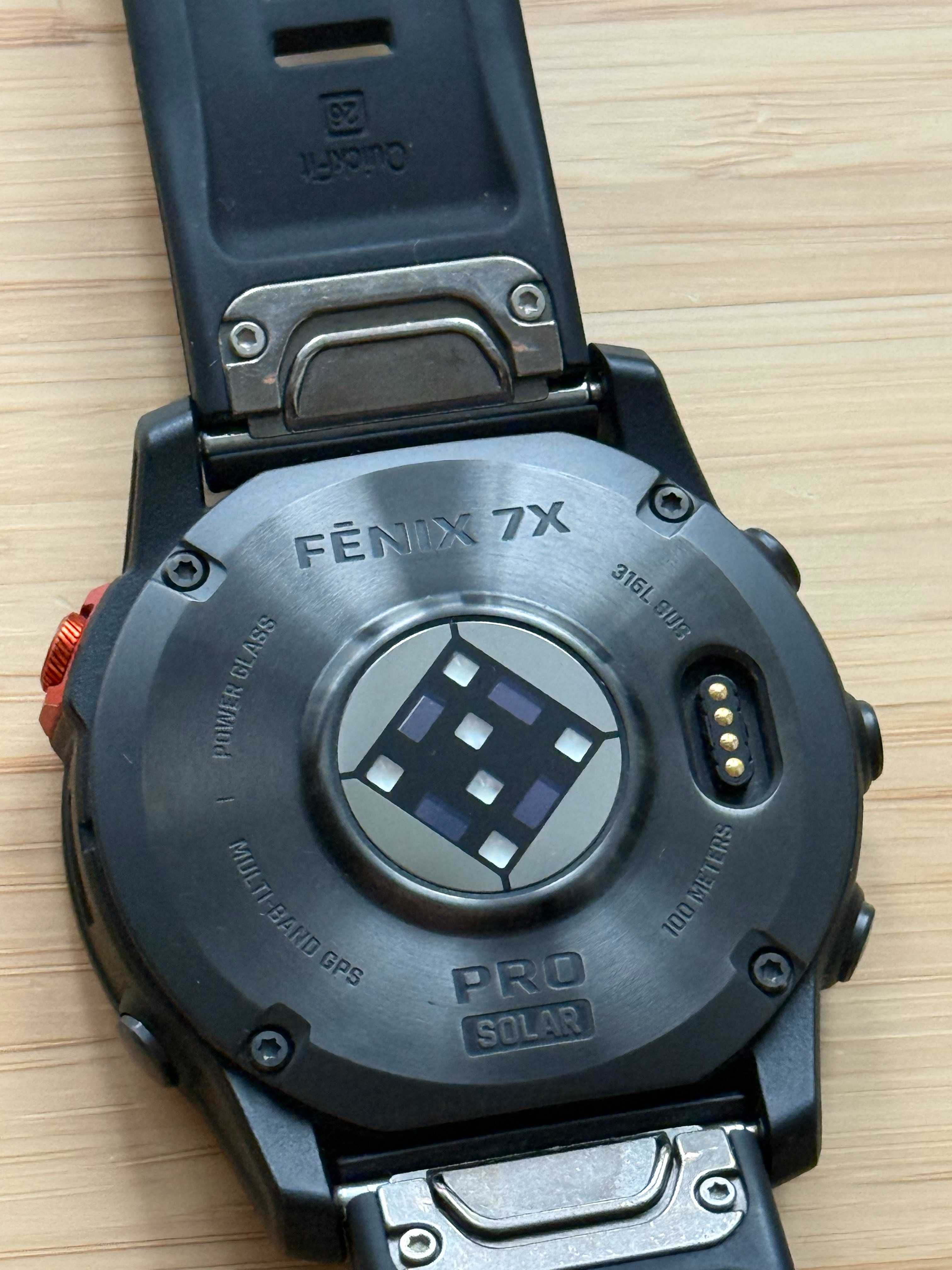 Garmin Fenix 7X Pro Solar czarny, stan 8,5/10, gwarancja do 06.2026