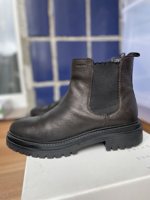Шкіряні челсі черевики Geox 39р