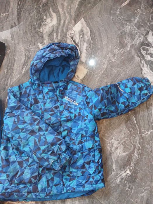 Зимові штани на шлейках - комбінізон