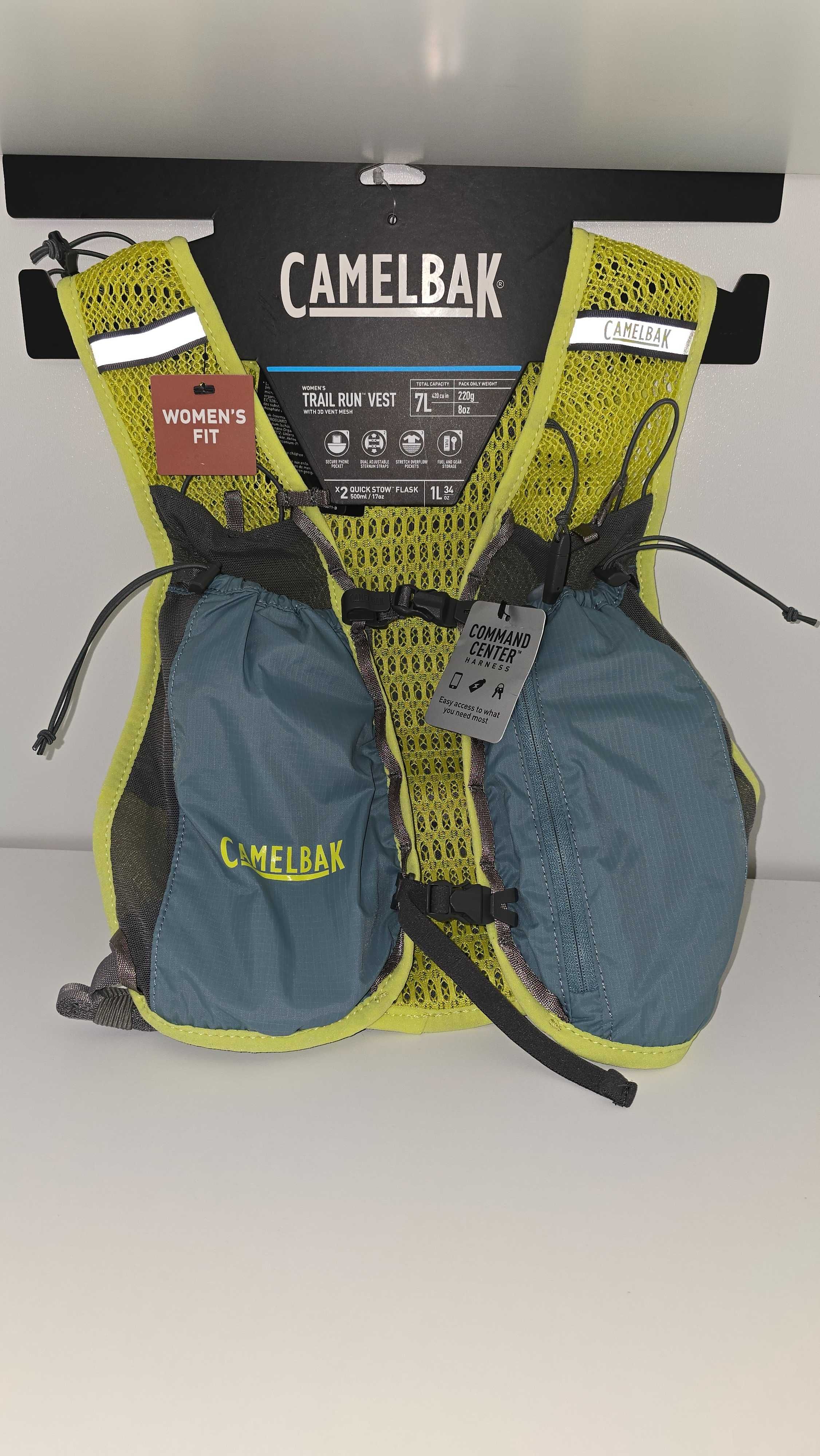 Kamizelka biegowa Flask Camelbak Women's Trail Run Vest smoke blue