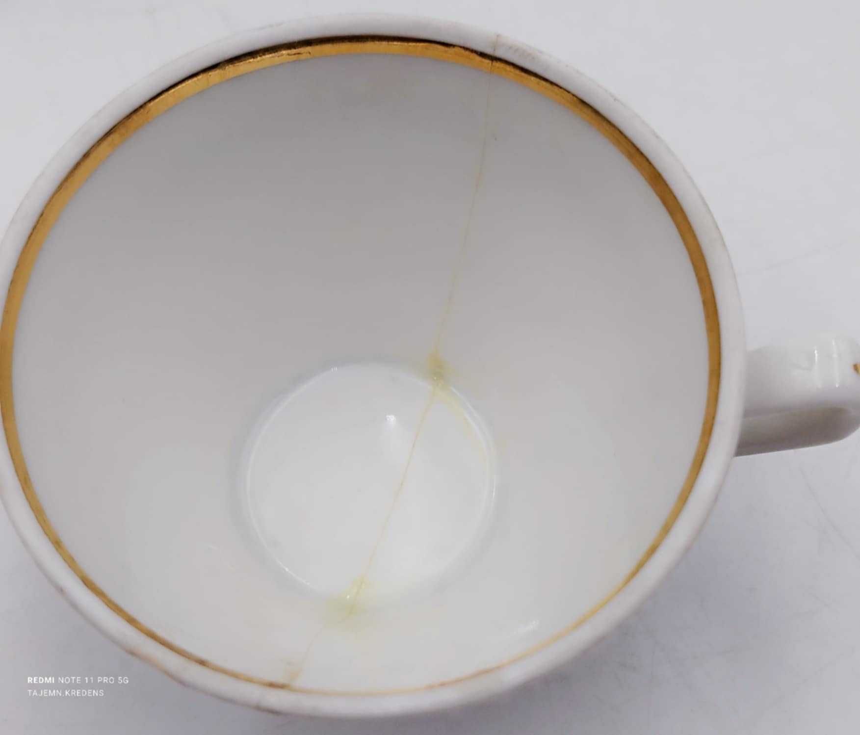 Serwis kawowy Elżbieta Chodzież do espresso 65ml vintage retro prl
