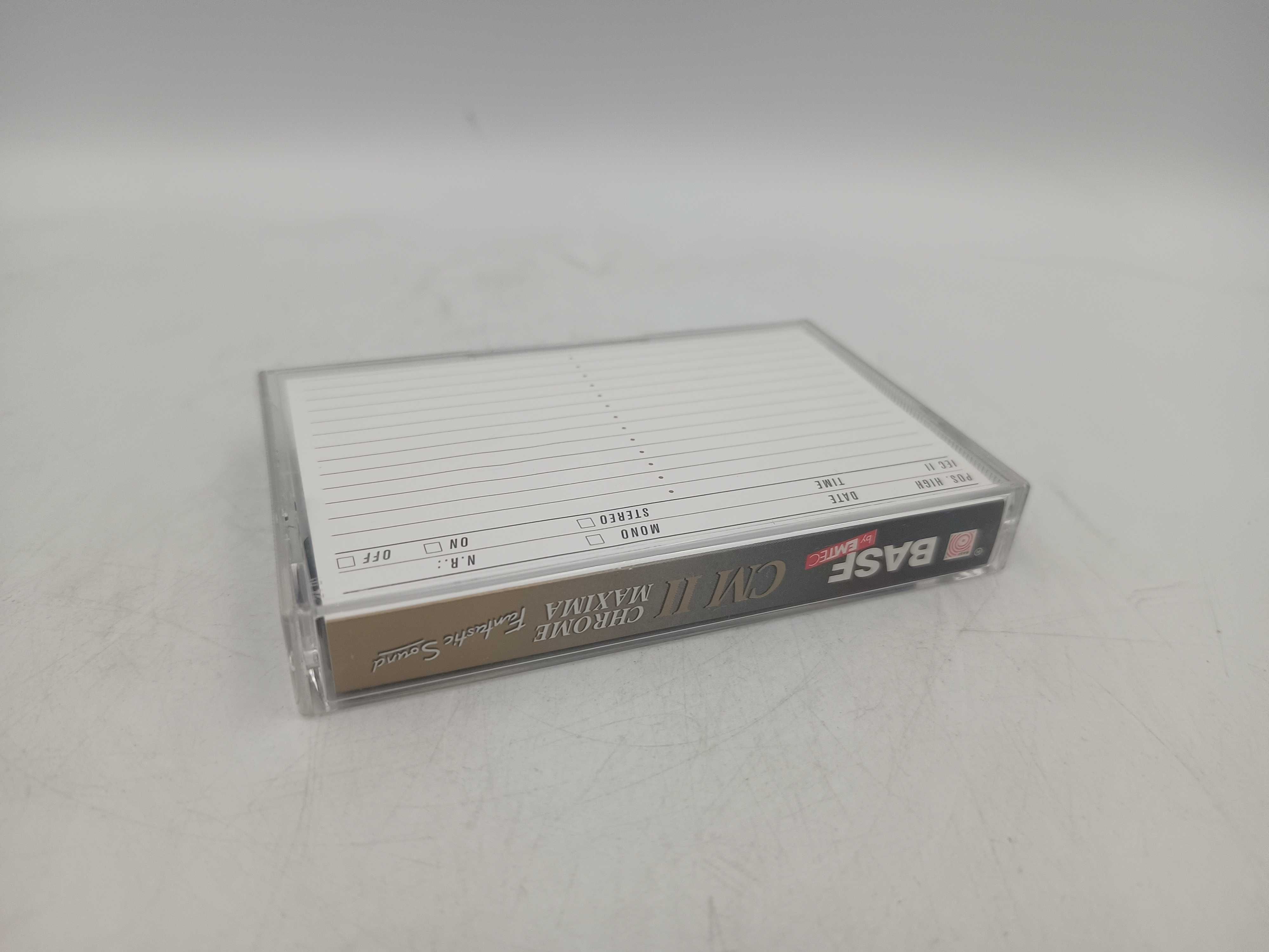 Kaseta magnetofonowa BASF Chrome Maxima II 90 czysta