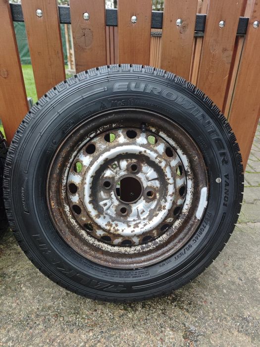 Koła zimowe 175/70R14C 4x114,3 Nissan NV200 Evalia Falken 2024r Okazja