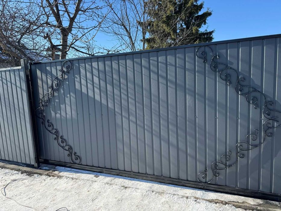 Ворота калитка любой сложности