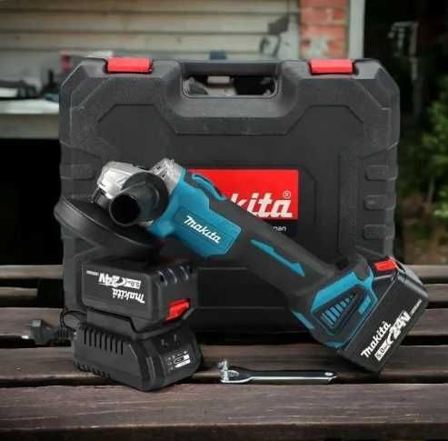 Акумуляторна болгарка Makita DGA504ZL (24V, Ø125 мм) Кутова шліфмашина