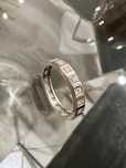 Anel ouro branco 18k diamantes 0.6ct