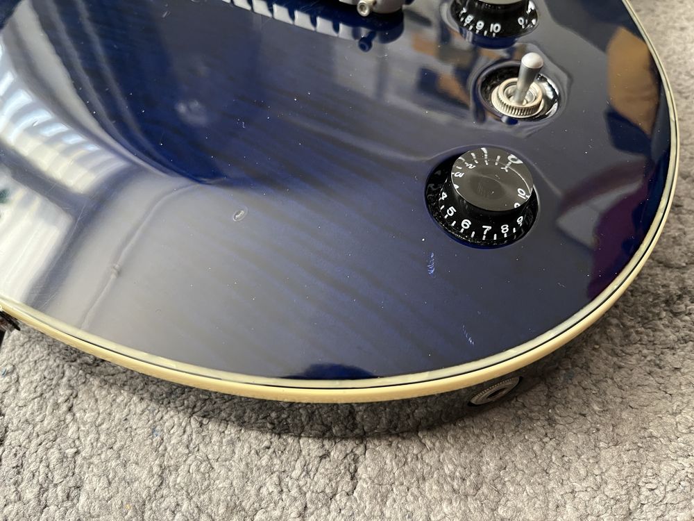 Gitara VIG Spirit Deep Blue Transparent