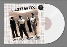 Ultravox Live In Concert 1981 At The Paris Theatre London Winyl White