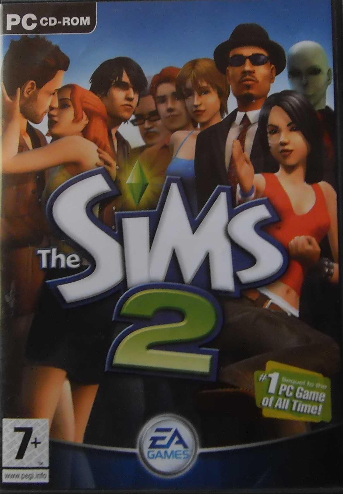 Jogo PC/CD-ROM "Os Sims 2" ORIGINAL COMPLETO - 4 CD - Em Inglês