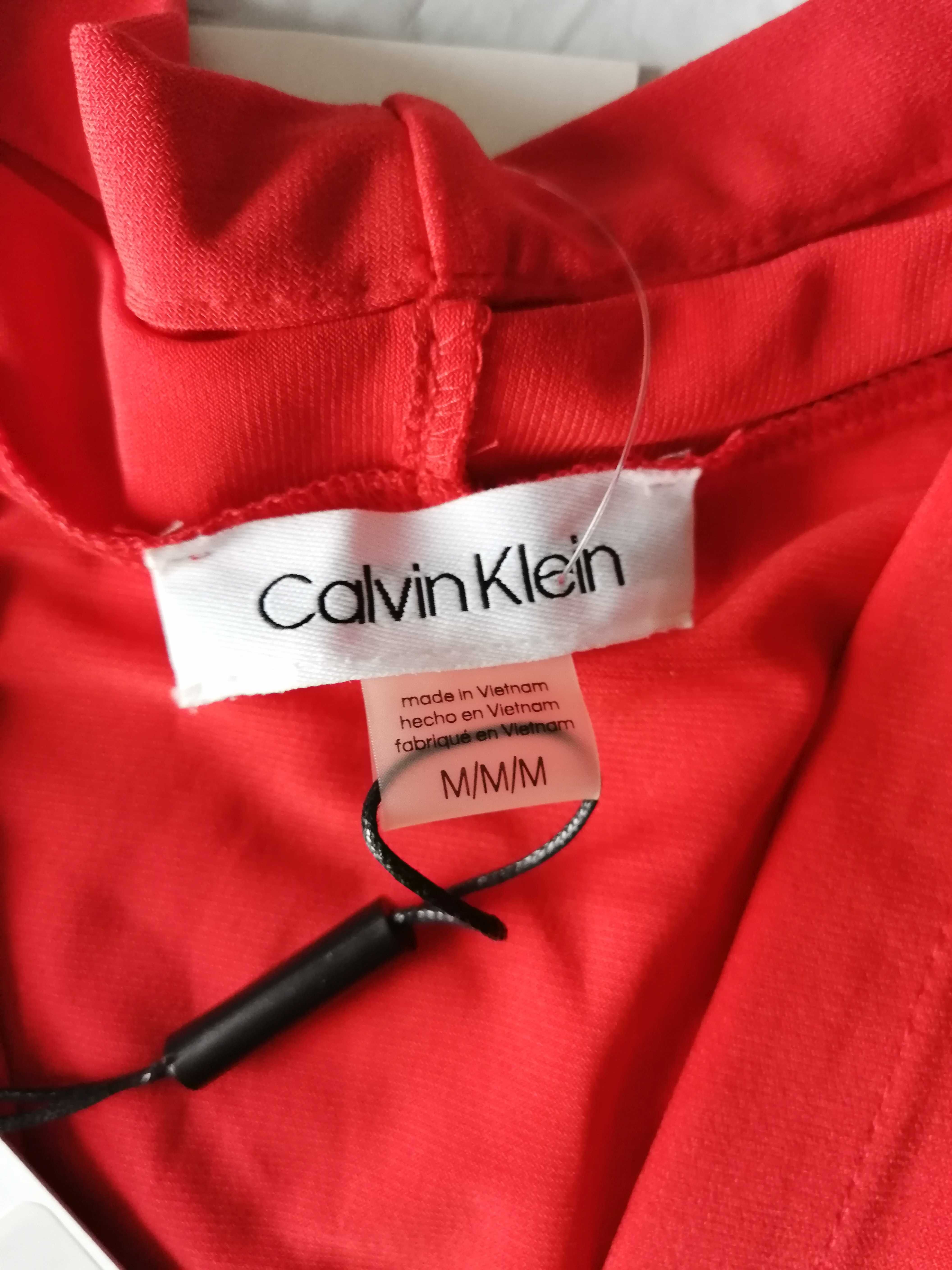 Блузка жіноча CK, блузка женская Calvin Klein, красная, червона, М