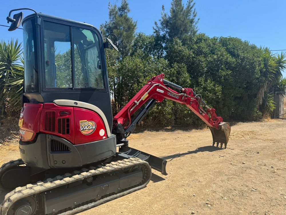 Yanmar Vio25-4, 2014, 3237h, Iva dedutível, engate rápido, CE