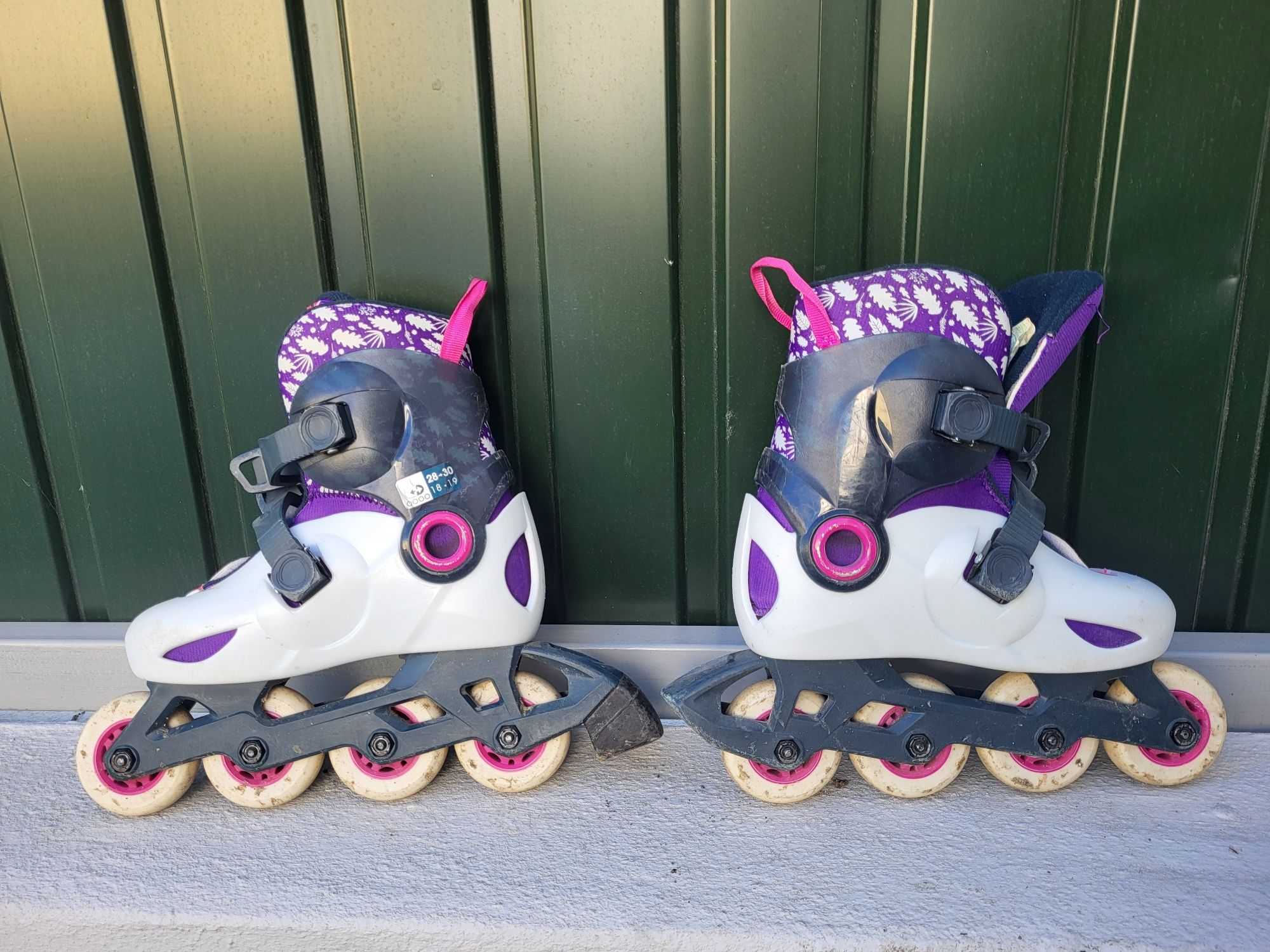 Patins em linha decathlon oxelo tamanho 28-30
