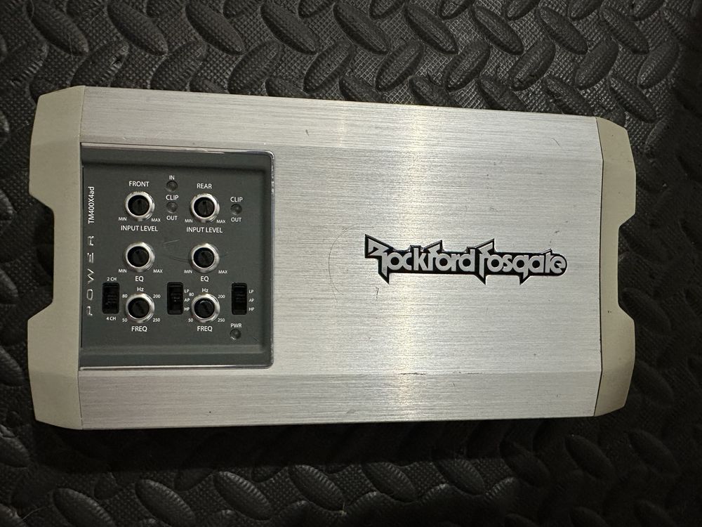 Rockgord TM400x4ad Marin łodka wzmacniacz samochod lódka