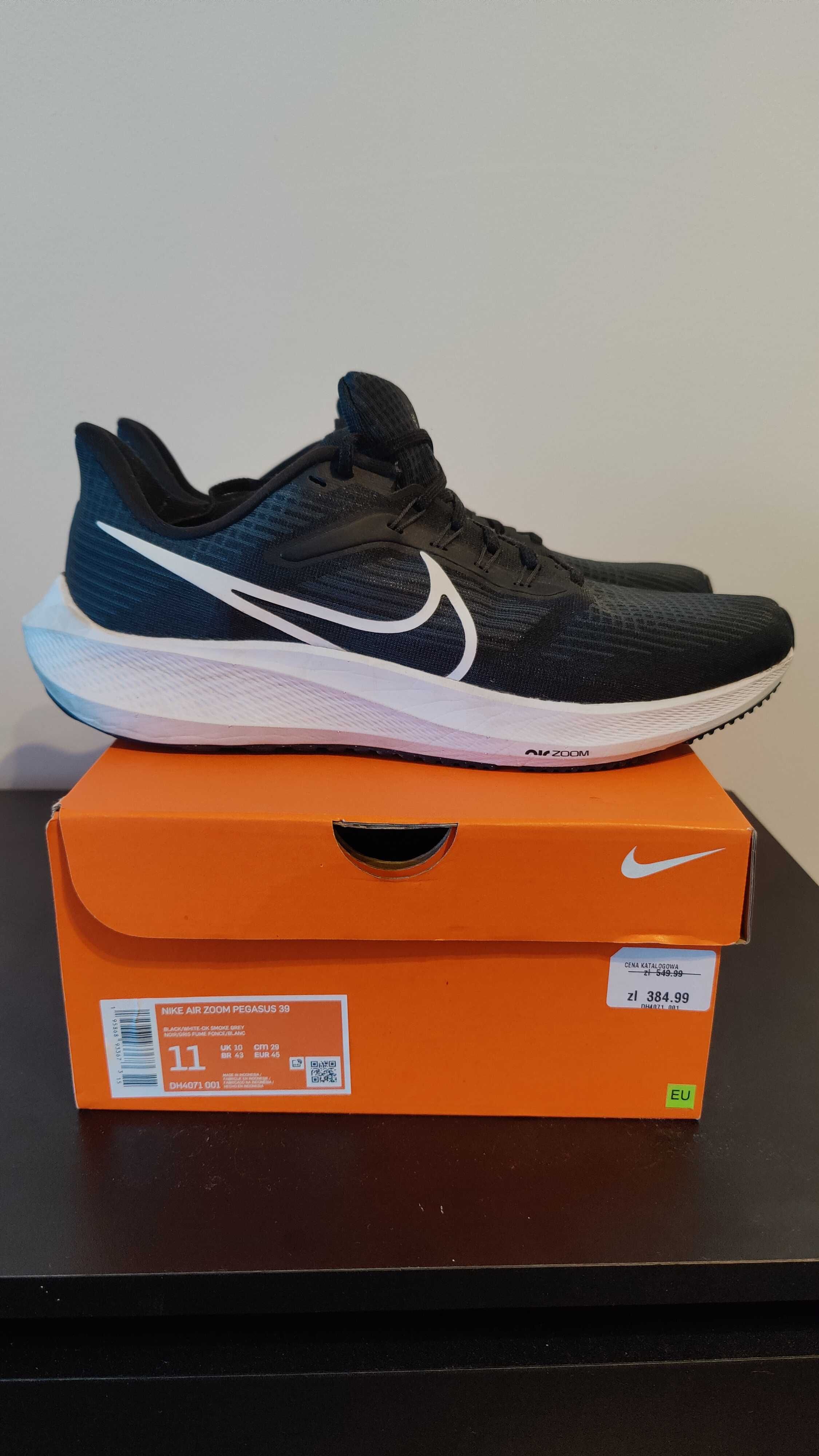 Nike Pegasus 39 mało używane buty do biegania rozm. 45