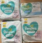 Chusteczki nawilżane mokre pampers sensitive harmonie aqua