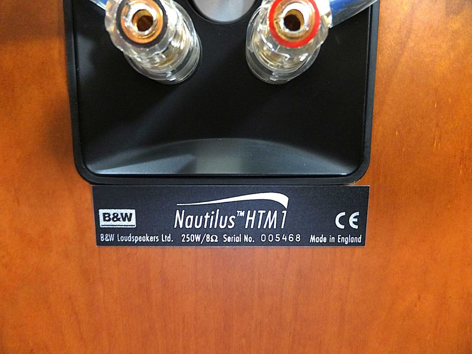 Kolumna centralna HI-END Bowers Wilkins Nautilus HTM1 gratis podstawa