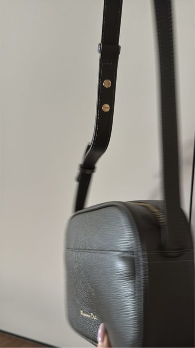 Nowa Skórzana torebka Massimo Dutti khali