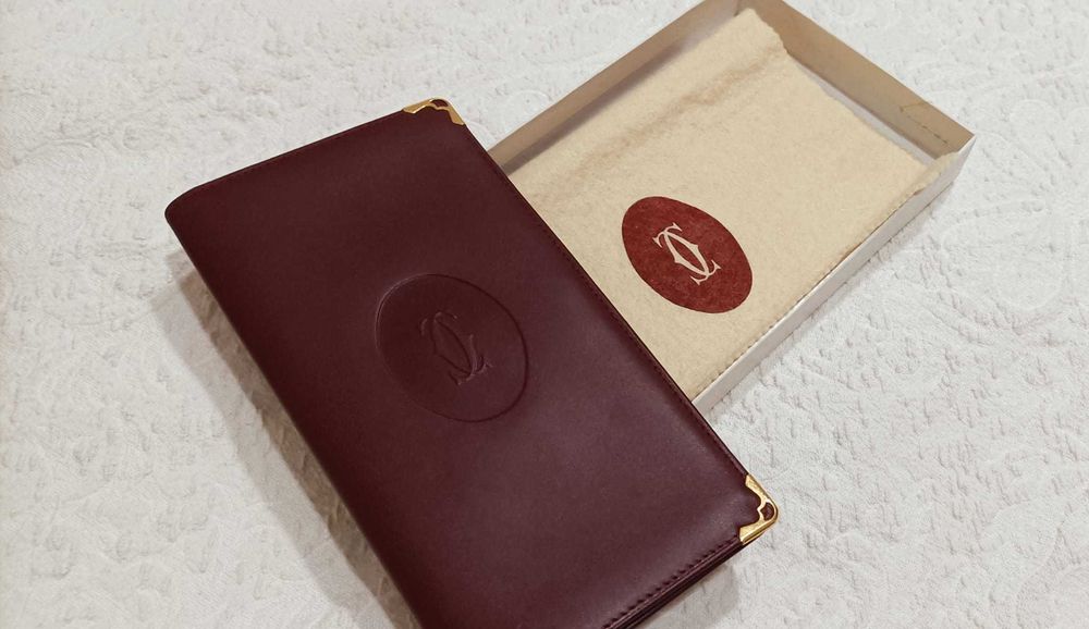 Carteira long vintage Cartier