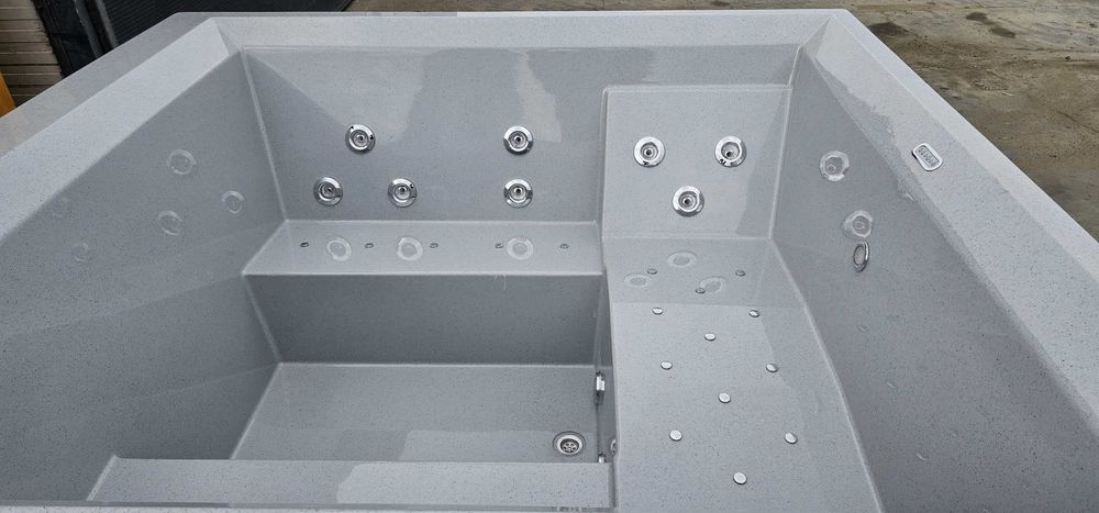 Balia 6-cio osobowa -  210x193x100cm  - jacuzzi - raty 0% - filtracja