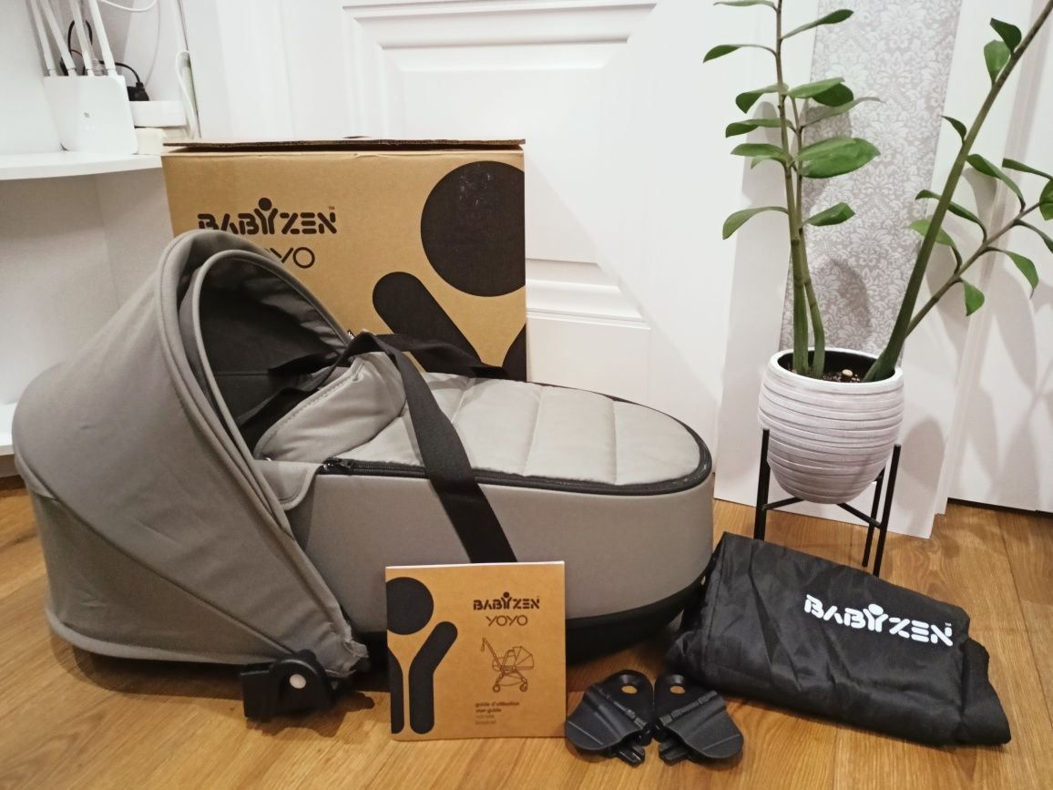 Люлька Yoyo Bassinet Grey без шасі