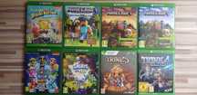 Gry xbox one Trine 4 Minecraft The Smurfs Spongebob Psi Patrol Trine 5