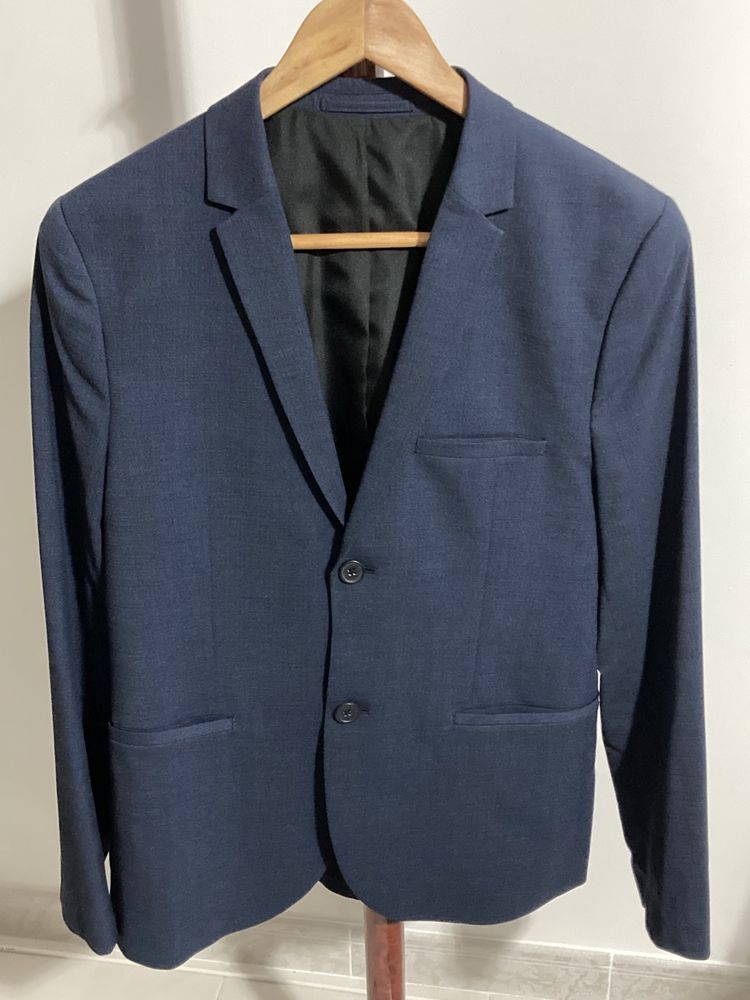 Blazer Azul H&M, homem