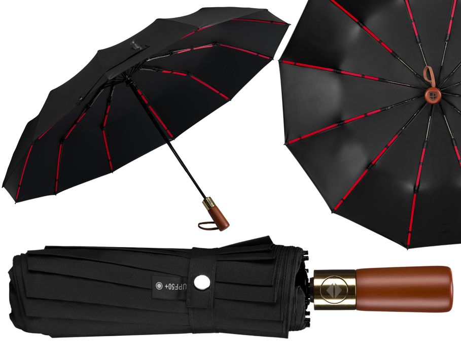 Parasolka PTN UMB-01T-6089 Black