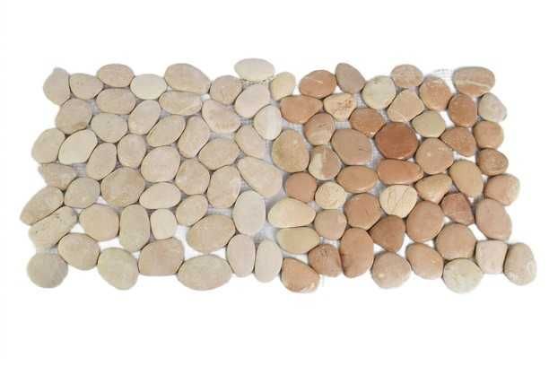 OTOCZAKI cięte Black, Tan Brown, Grey, White, Red mozaika Industone