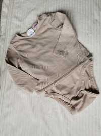 Bluzka body Zara 74 6-9 msc