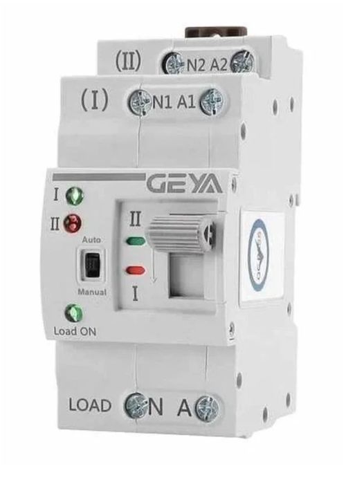 Автомат введення резерву Geya G2R-63 2 полюси 25A-40-63A автоматичне п