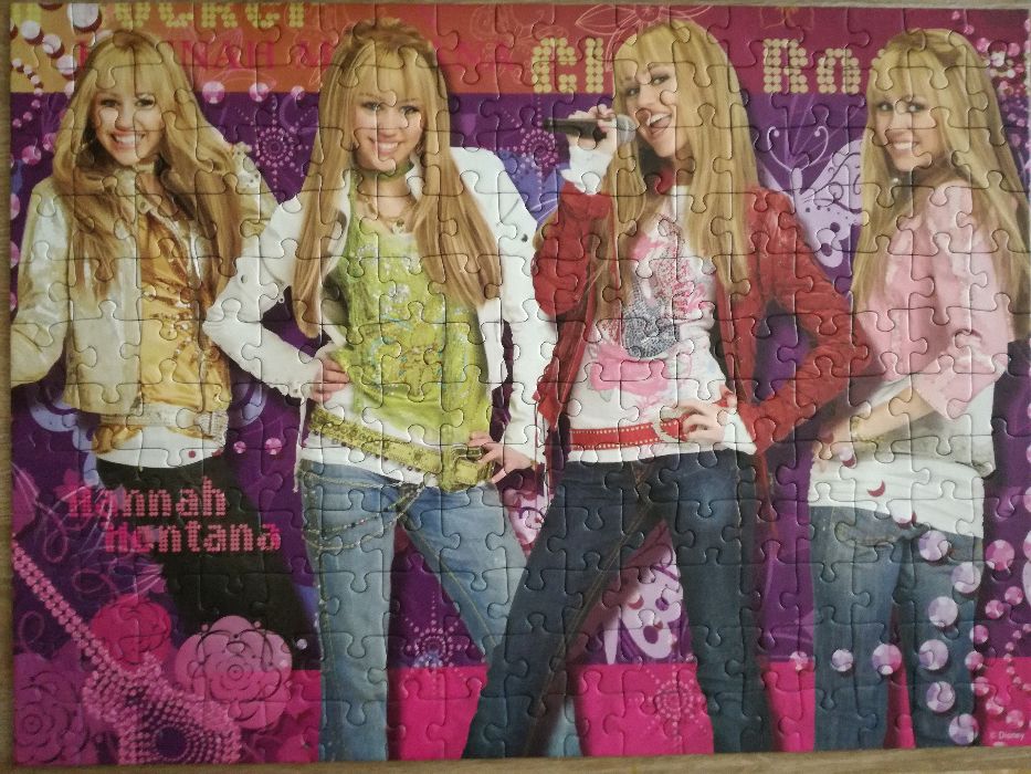 Zestaw Hannah Montana gra, Puzzle, plecak