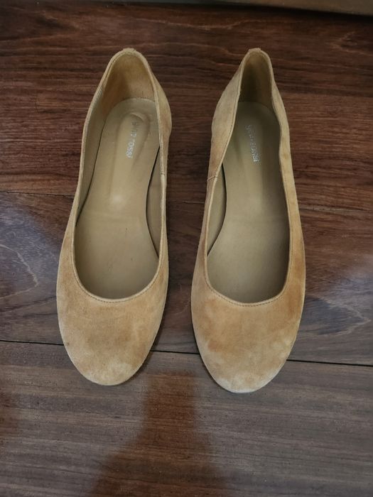 Baleriny zamszowe Gino Rossi r 37,5