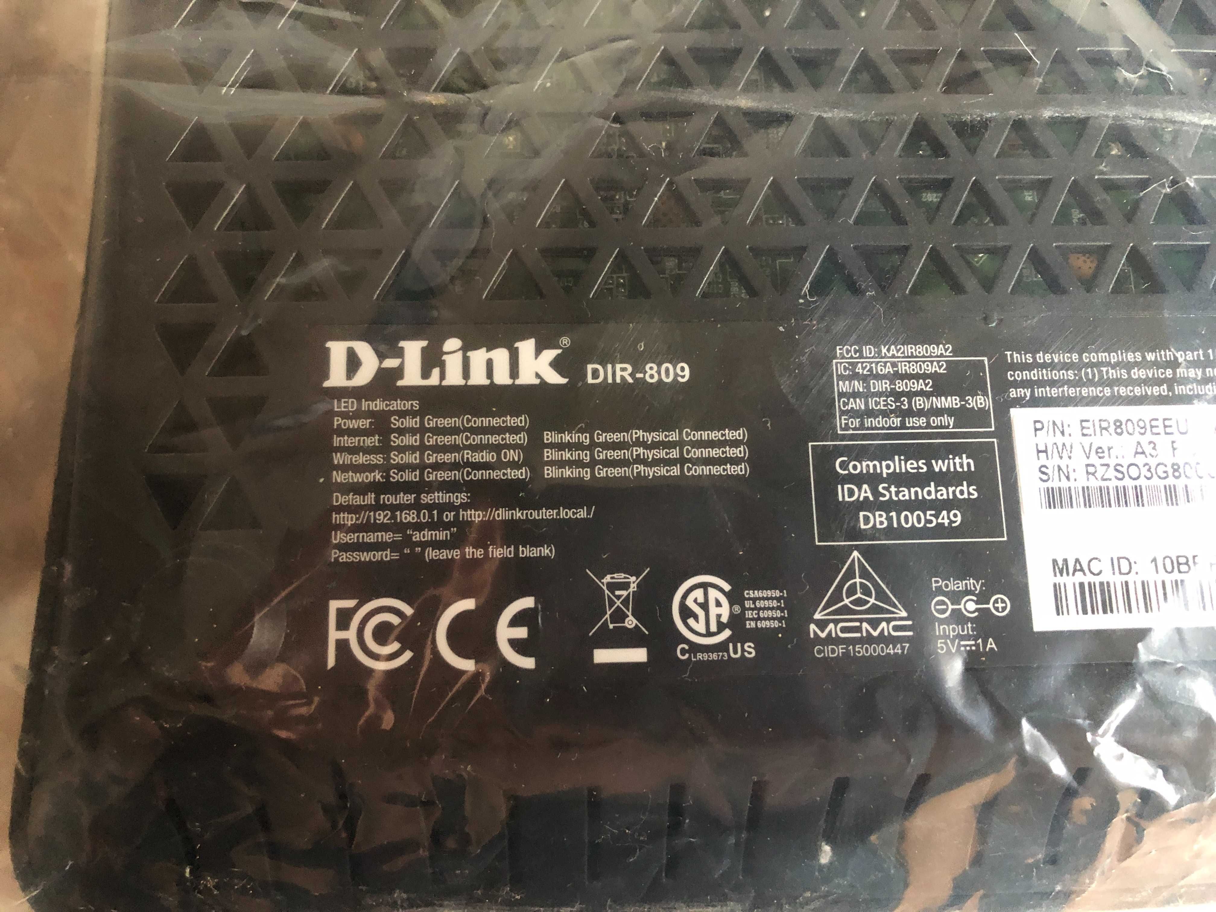 Router D-Link AC750 Dual Band Router