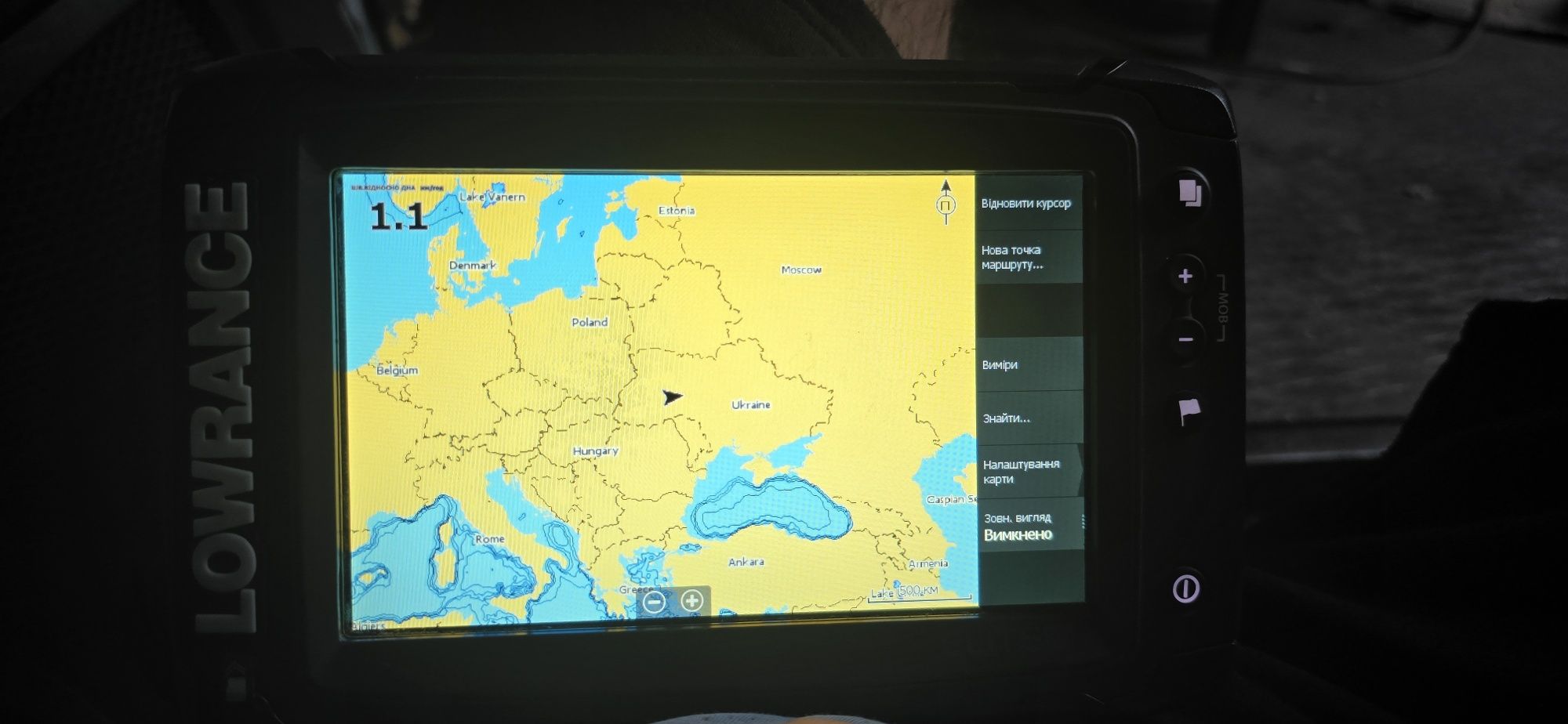 Продам ехолот lowrance elite 7ti