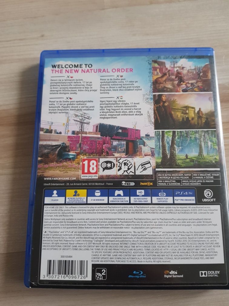 Gra Farcry New Dawn PS4