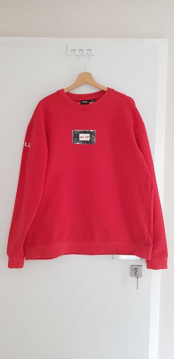 Bluza Helly Hansen bawełniana czerwona  L XL