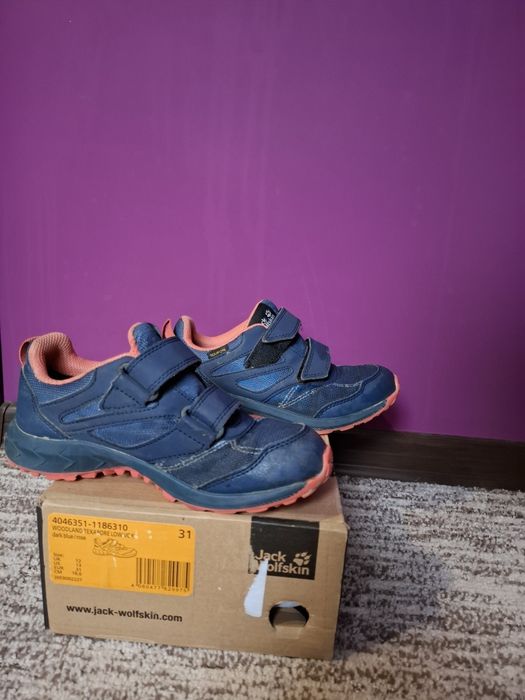 Дитячі непромокаючі черевики jack wolfskin 31 розмір