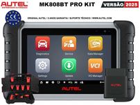 Autel MaxiCOM MK808BT PRO KIT Máq Diagnóstico OBD Original PT (NOVO)