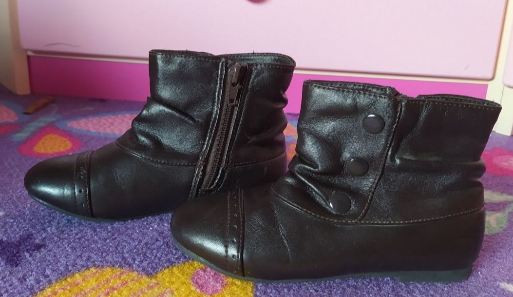 Botki Buty dla dziewczynki 27/ 18cm Jesień