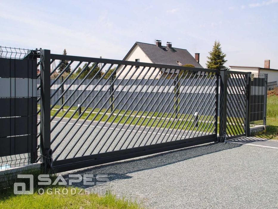 Ogrodzenia metalowe, Bramy Furtki Palisady, Panele - Transport, Montaż
