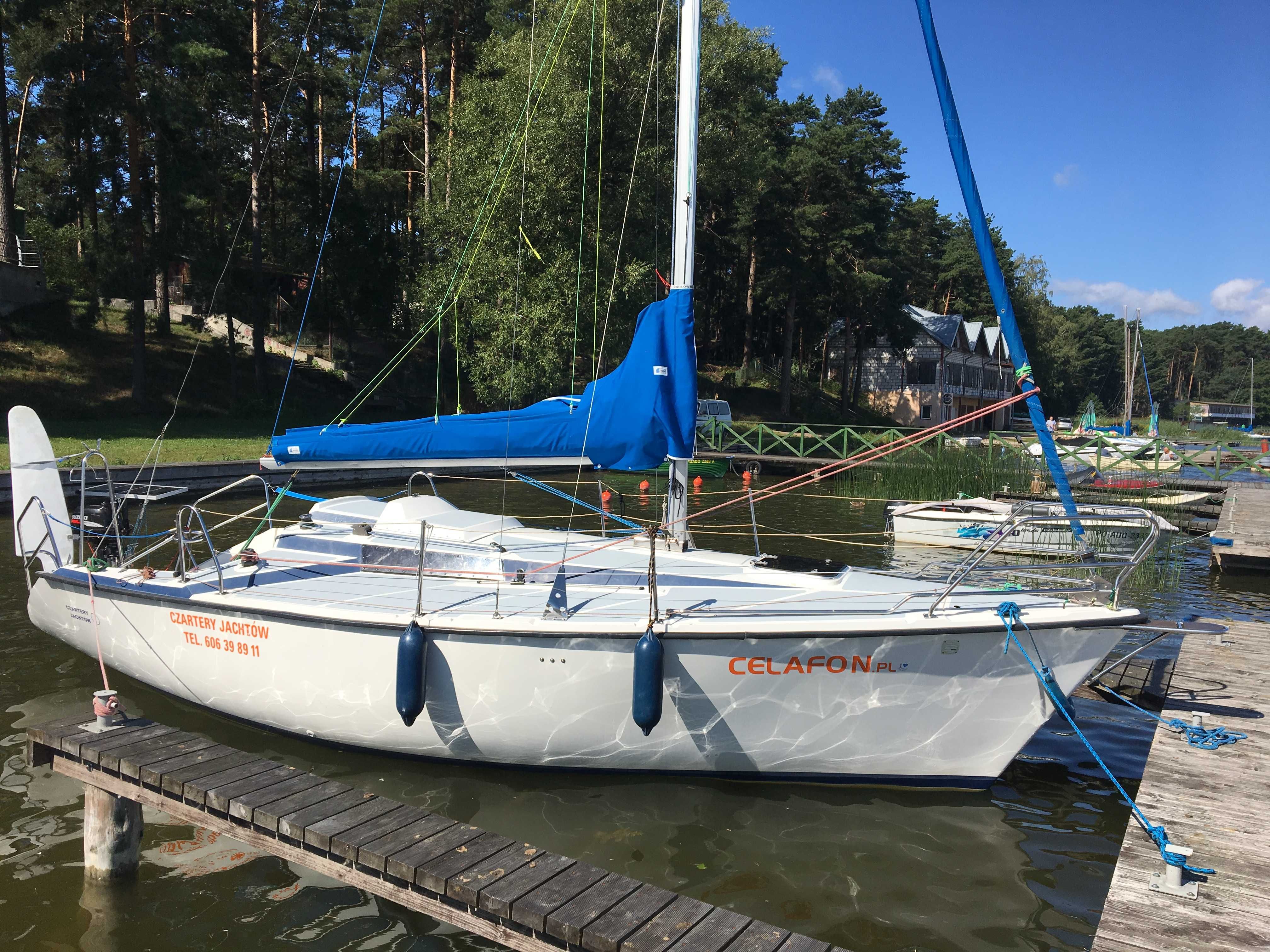 Czarter jachtu Tango 780  jeziora Augustowskie jez Wigry  jez Rajgrodz