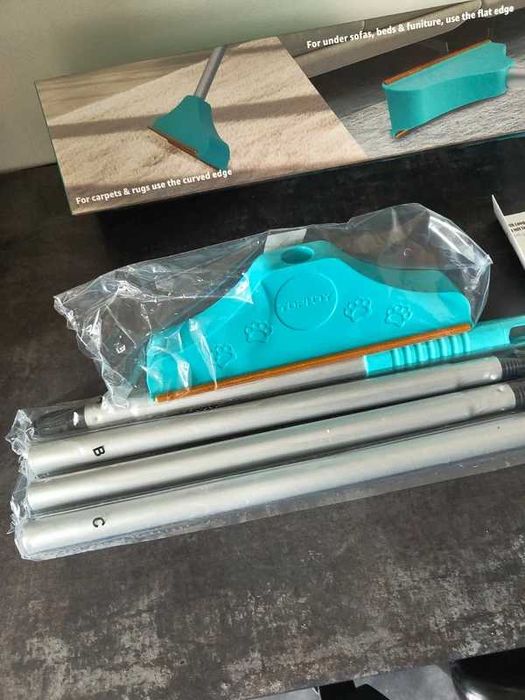 Długa szczotka zgrzebło do sierści psa kota dywanów tapicerki 90/45°