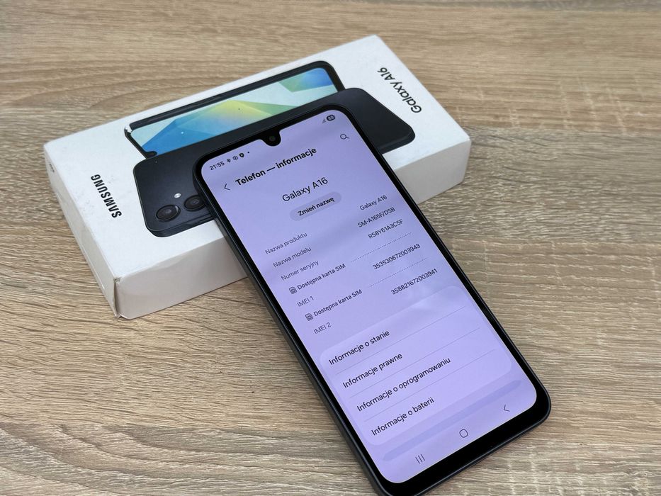 Smartfon Samsung Galaxy A16 zobacz!