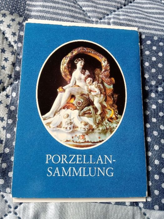 stare kartki pocztówki Porzellan Sammlung Drezno porcelana sztuka